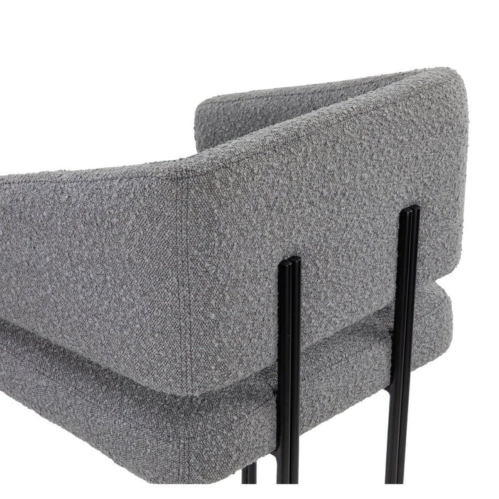Tatler Bar Stool - Boucle Grey LiangAndEimil 4