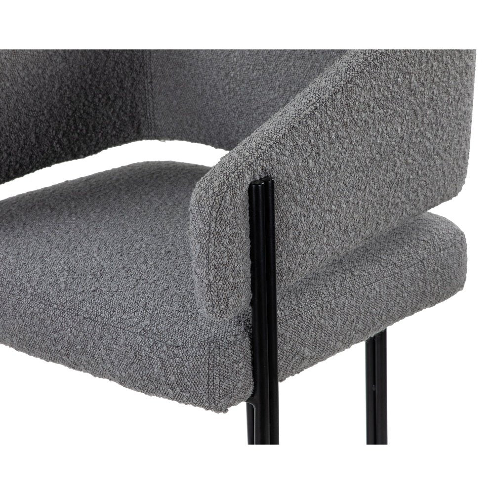 Tatler Bar Stool - Boucle Grey LiangAndEimil 5