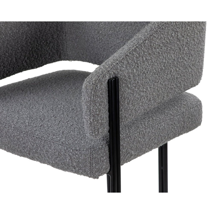 Tatler Bar Stool - Boucle Grey LiangAndEimil 5
