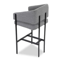 Liang & Eimil Tatler Bar Stool Boucle Grey