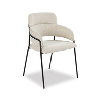 Liang & Eimil Alice Dining Chair - Boucle Sand