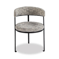 Liang & Eimil Bonnet Dining Chair - Sherpa Grey