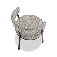 Liang & Eimil Bonnet Dining Chair - Sherpa Grey