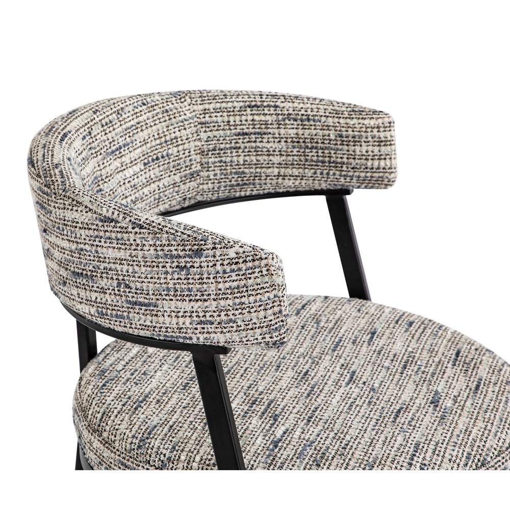 Liang & Eimil Bonnet Dining Chair - Sherpa Grey