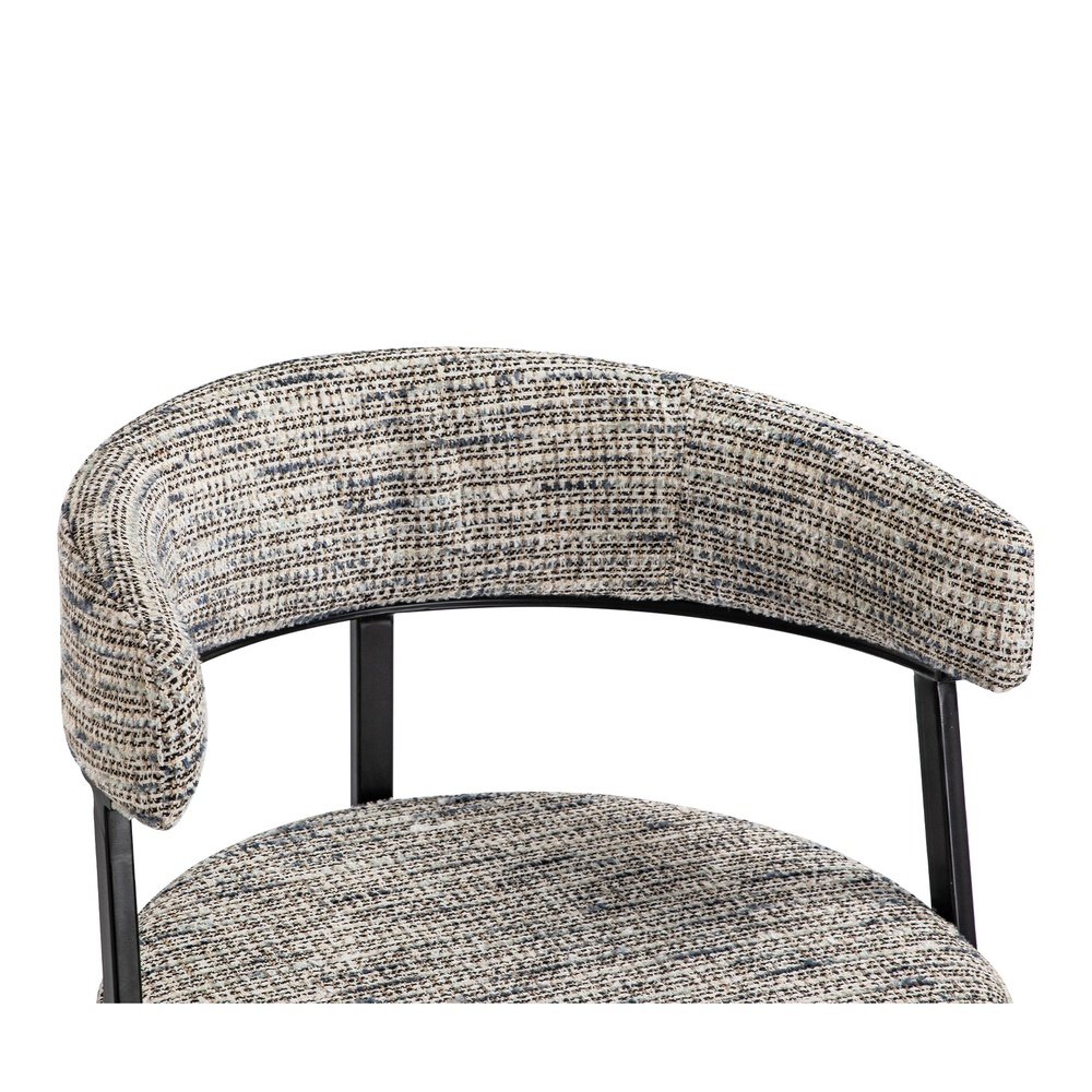 Liang & Eimil Bonnet Dining Chair - Sherpa Grey