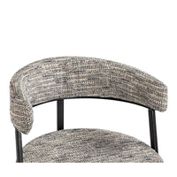 Liang & Eimil Bonnet Dining Chair - Sherpa Grey