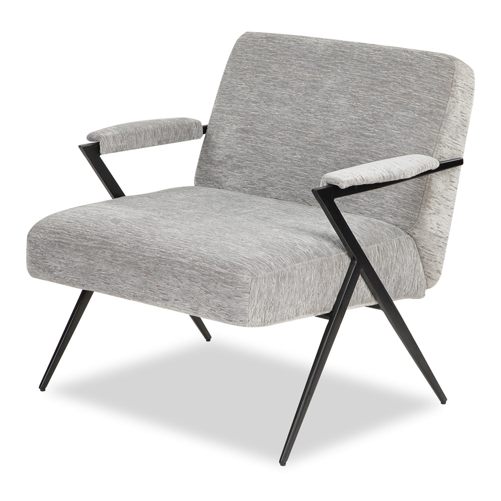 Liang & Eimil Ponti Occasional Chair Vintage Silver
