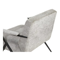 Liang & Eimil Ponti Occasional Chair Vintage Silver