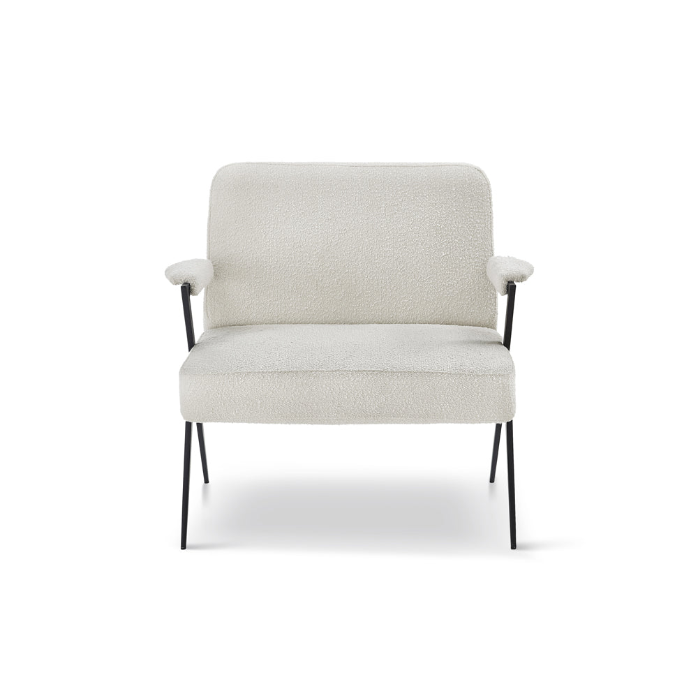 LiangAndEimilLarge-Liang & Eimil Ponti Occasional Chair Boucle Sand-Cream 485 
