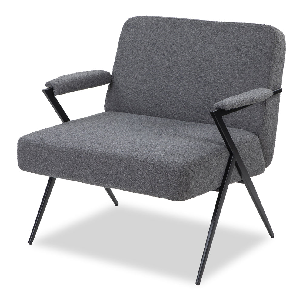 Liang & Eimil Ponti Occasional Chair Boucle Grey