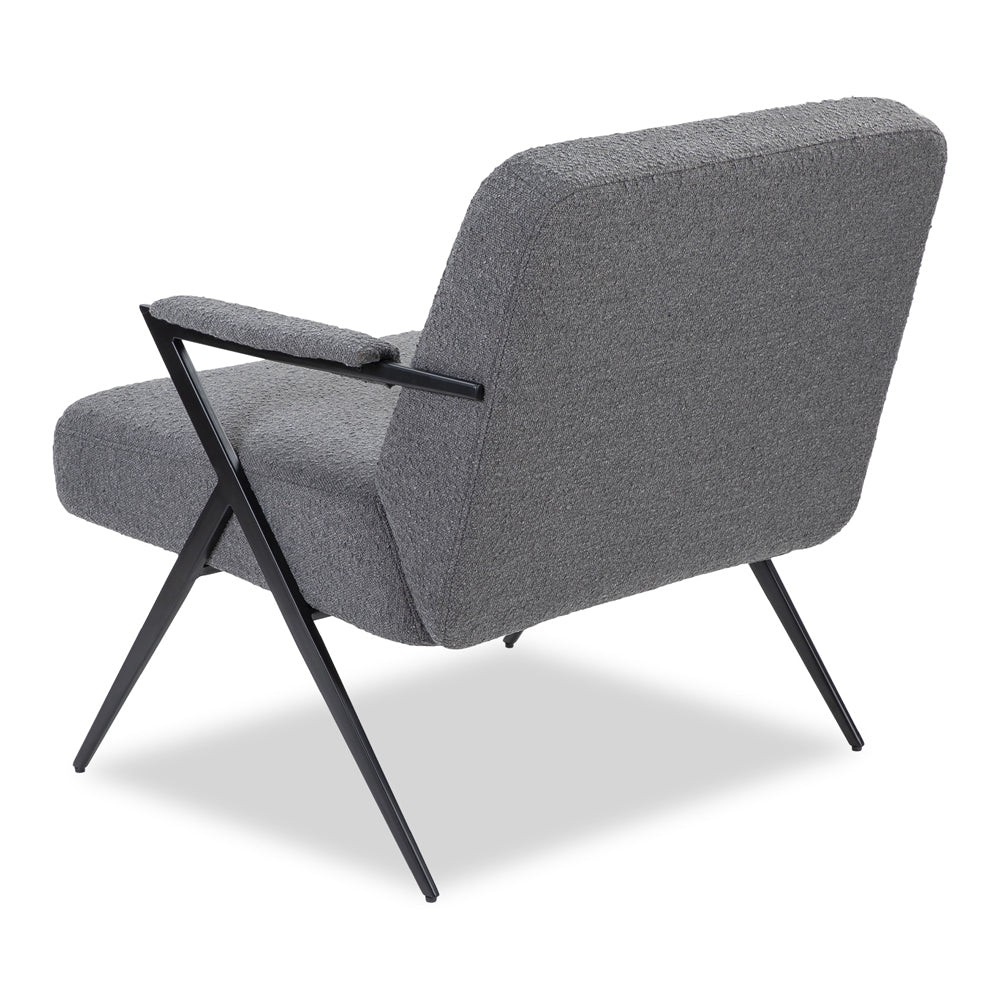 Liang & Eimil Ponti Occasional Chair Boucle Grey