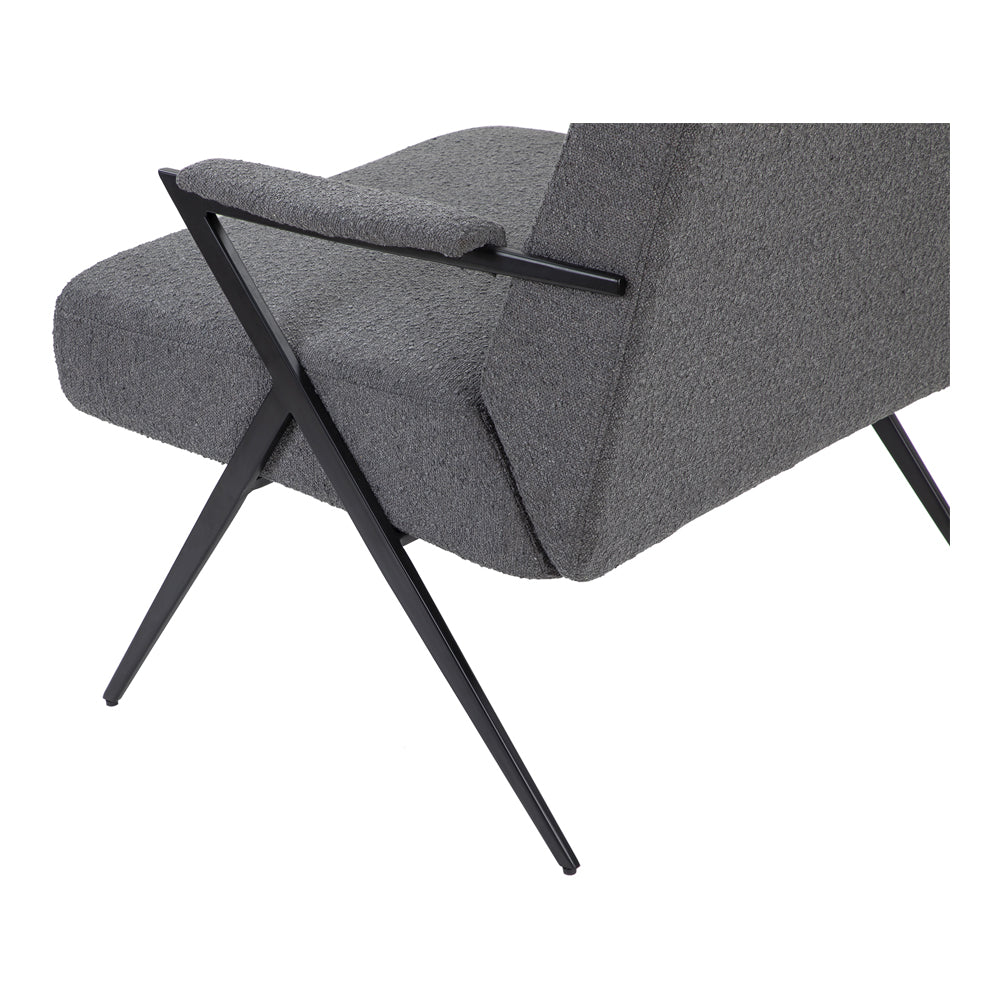 Liang & Eimil Ponti Occasional Chair Boucle Grey