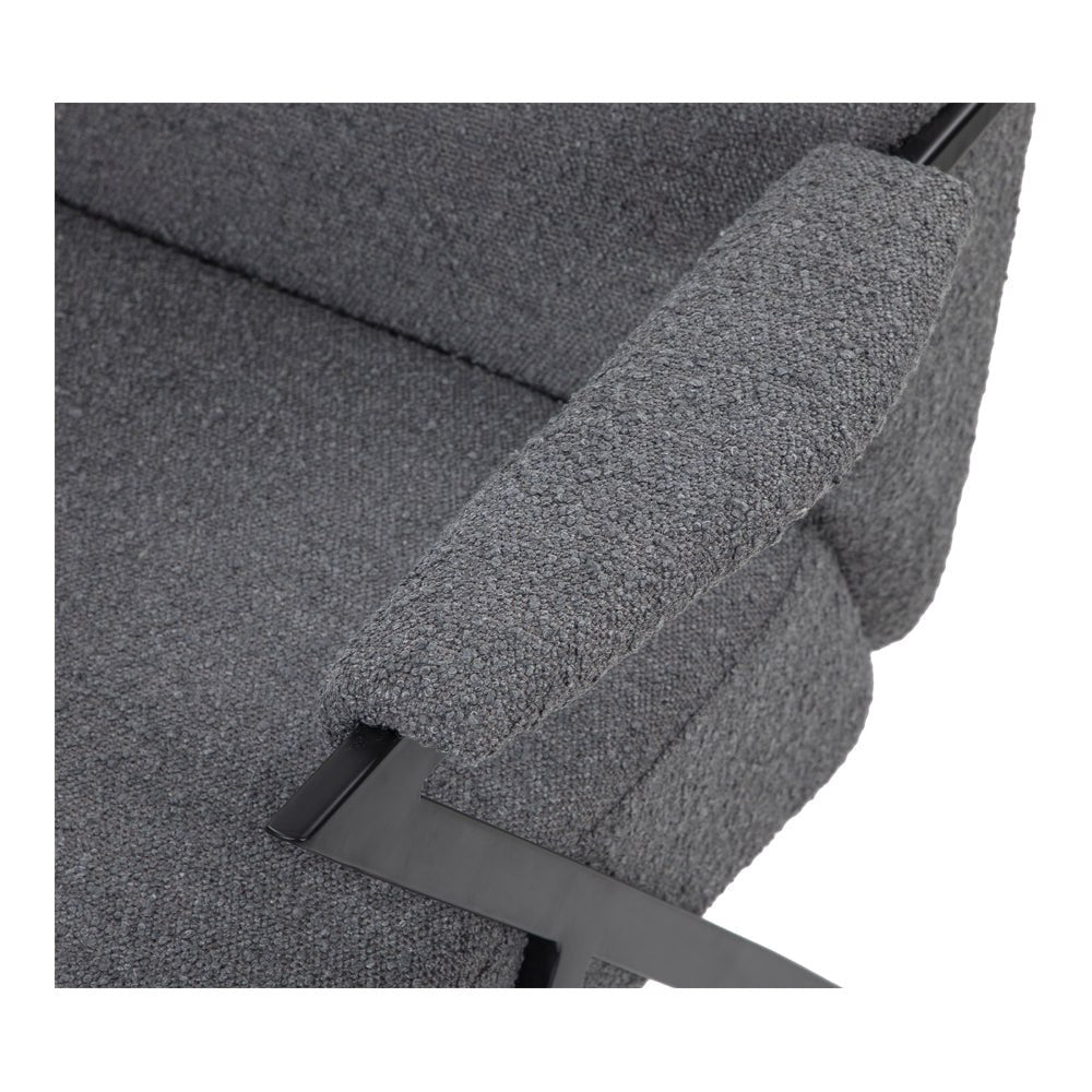 Liang & Eimil Ponti Occasional Chair Boucle Grey