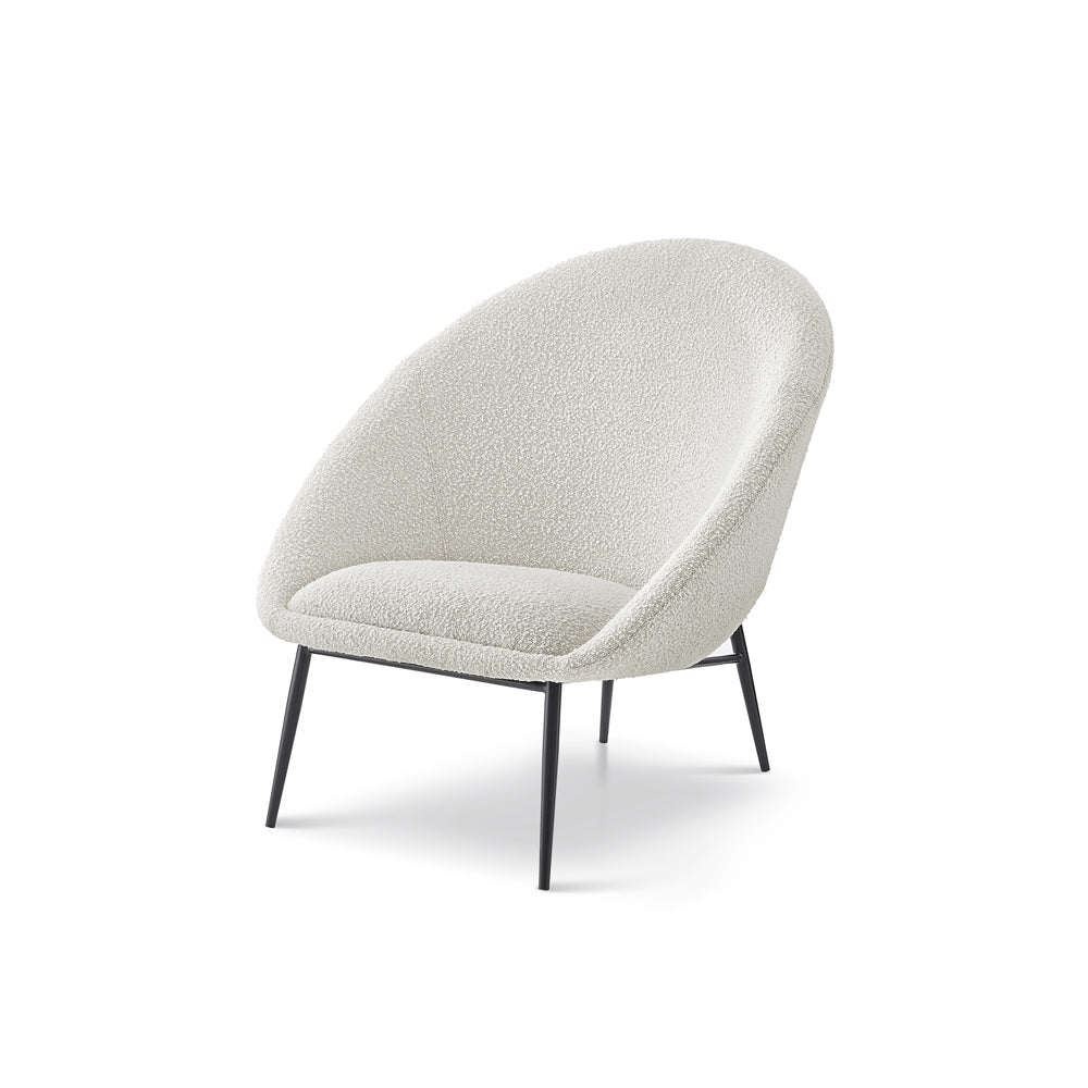 Liang & Eimil Ovalo Occasional Chair Boucle Sand