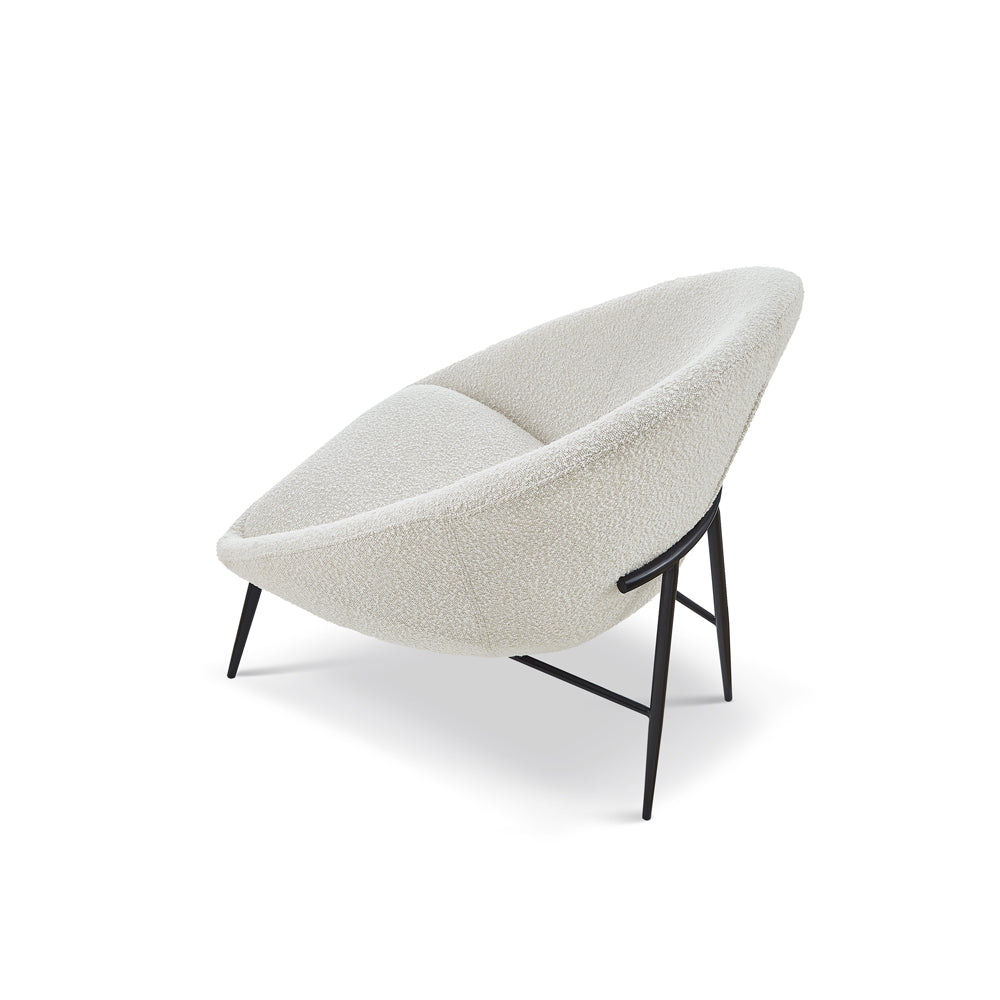 Liang & Eimil Ovalo Occasional Chair Boucle Sand