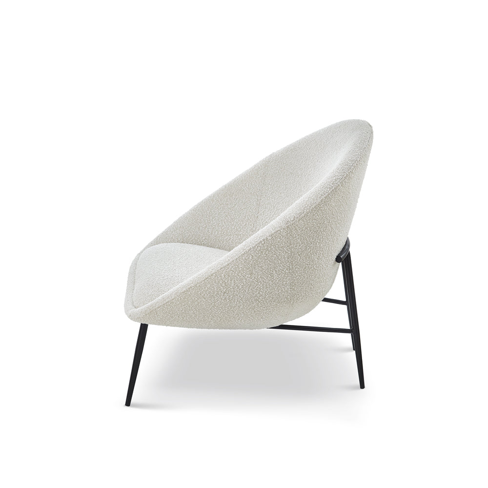 Liang & Eimil Ovalo Occasional Chair Boucle Sand