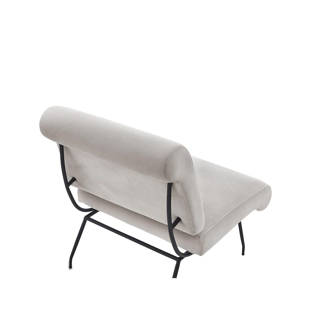 Abacus Occasional Chair - Gainsborough Ash Grey Velvet LiangAndEimil 4