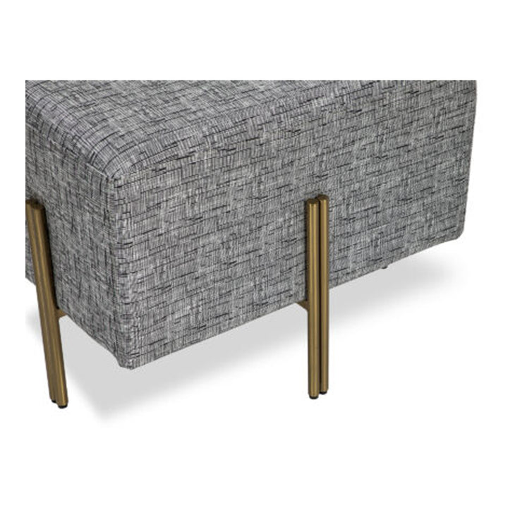 Alton Footstool - Artesan Black & White LiangAndEimil 3
