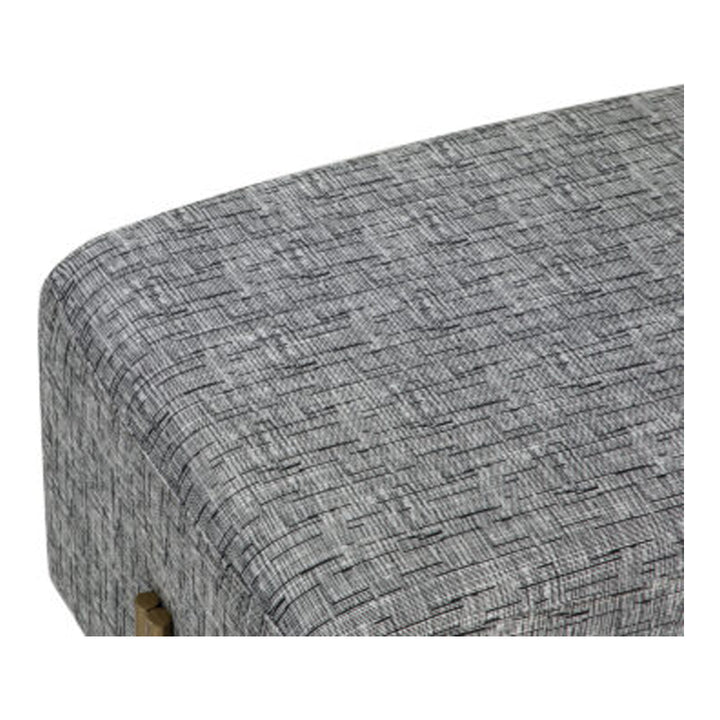Alton Footstool - Artesan Black & White LiangAndEimil 5
