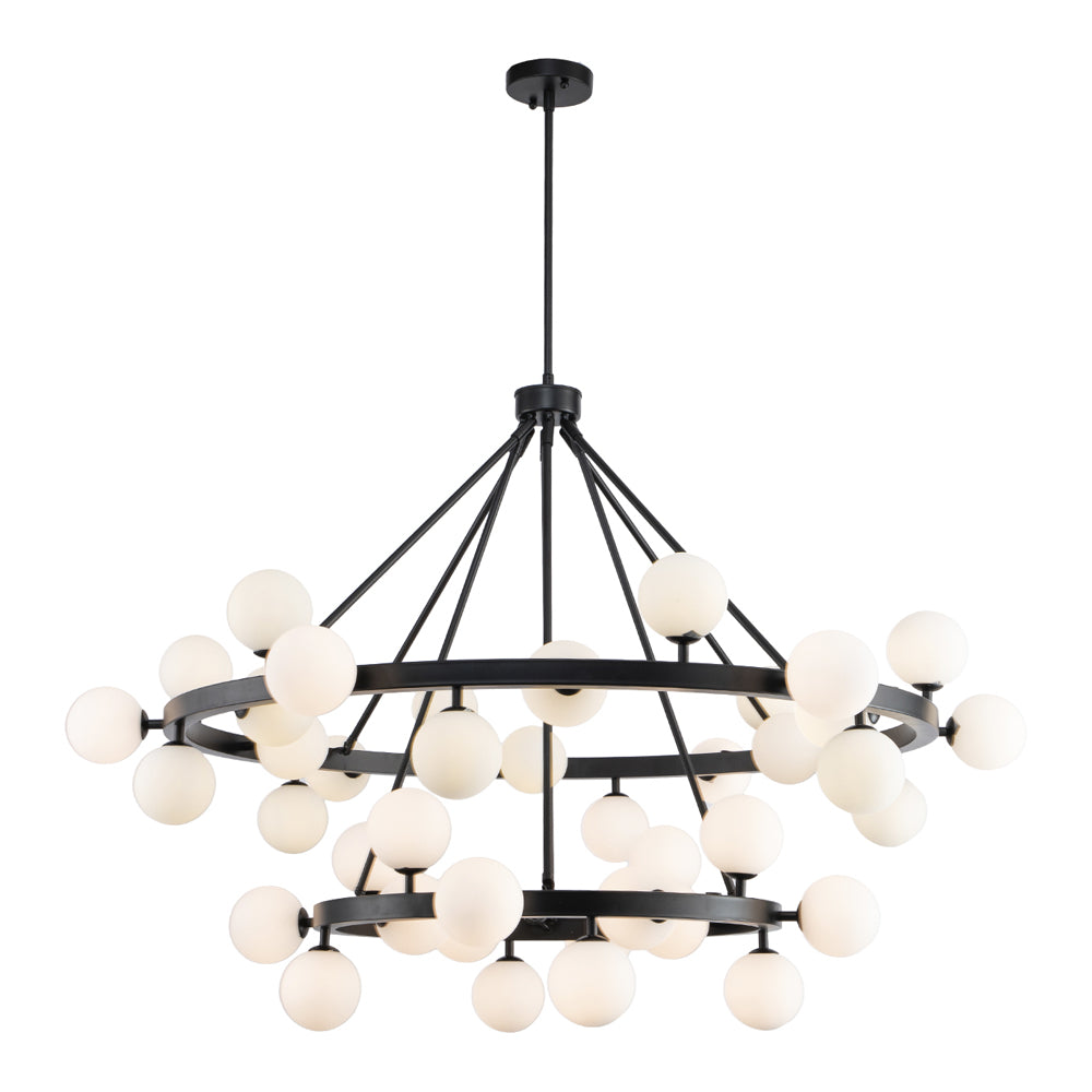 Liang & Eimil Bucolic 2 Tier Pendant Lamp Matt Black