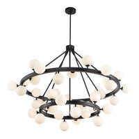 Liang & Eimil Bucolic 2 Tier Pendant Lamp Matt Black