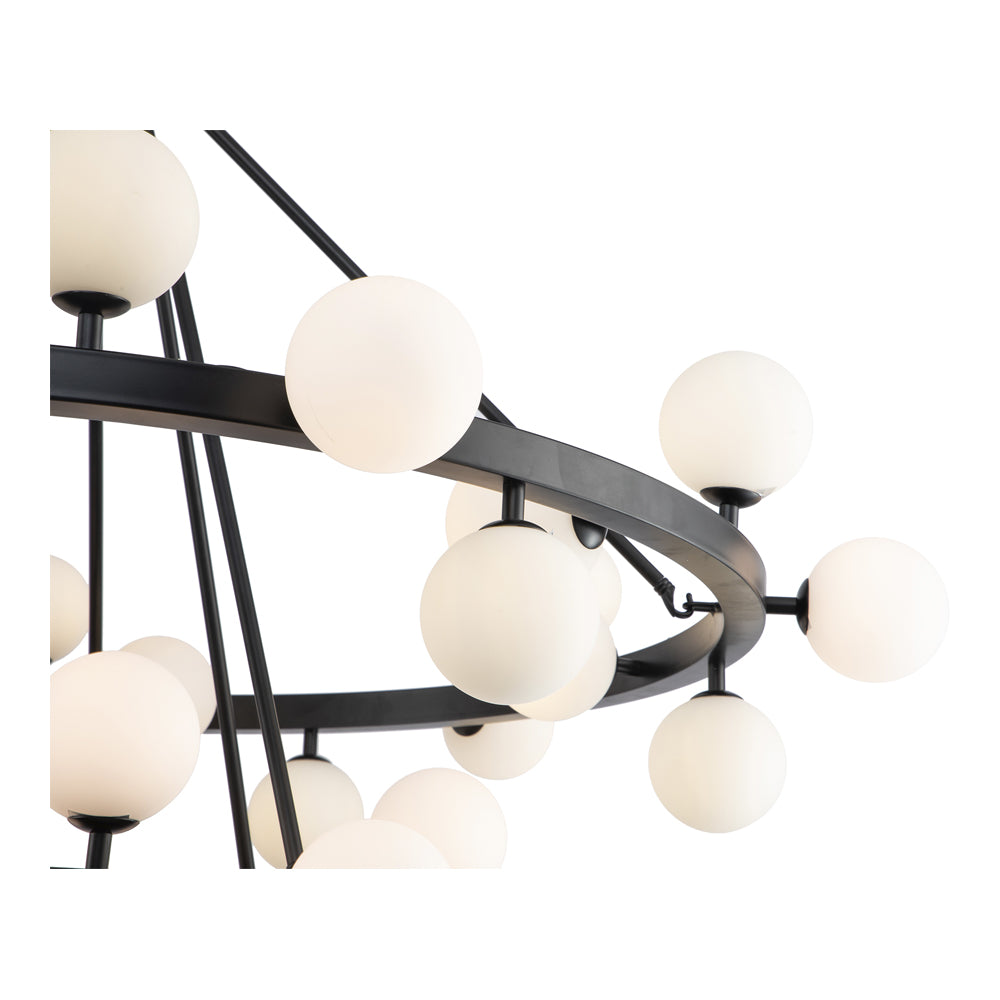 Liang & Eimil Bucolic 2 Tier Pendant Lamp Matt Black