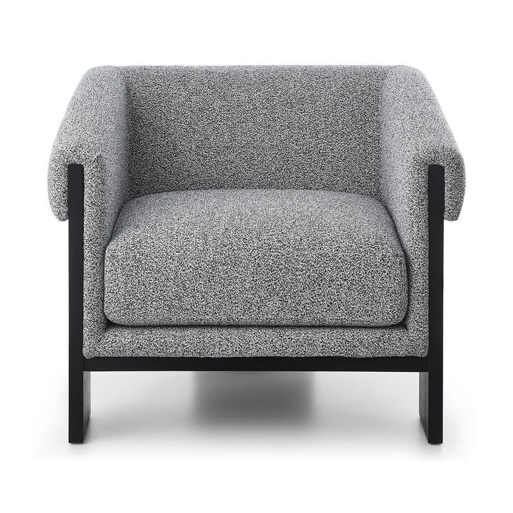 Liang and Eimil Maplin Occasional Chair - Speckle Grey & Matt Black LiangAndEimil 1
