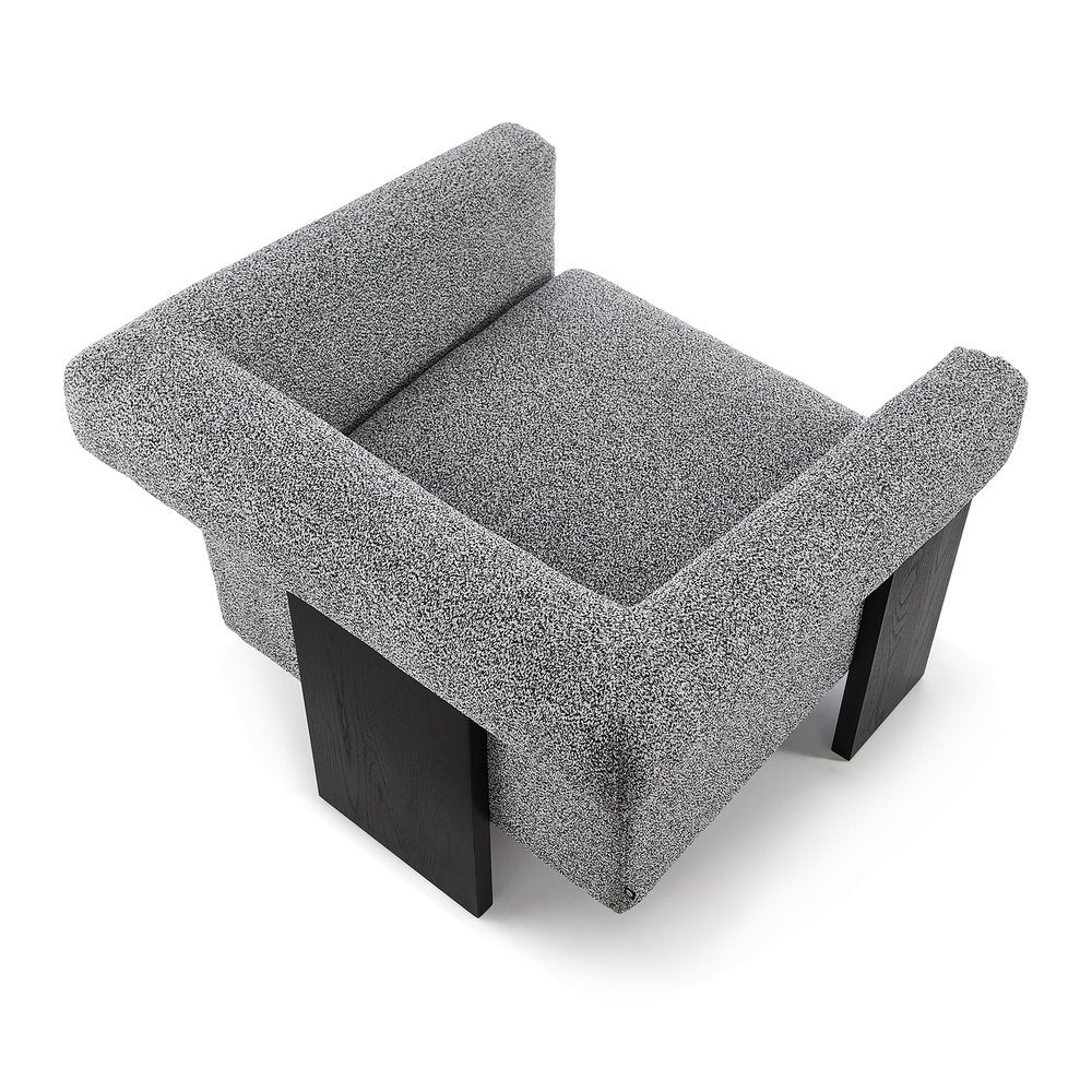 Liang and Eimil Maplin Occasional Chair - Speckle Grey & Matt Black LiangAndEimil 4