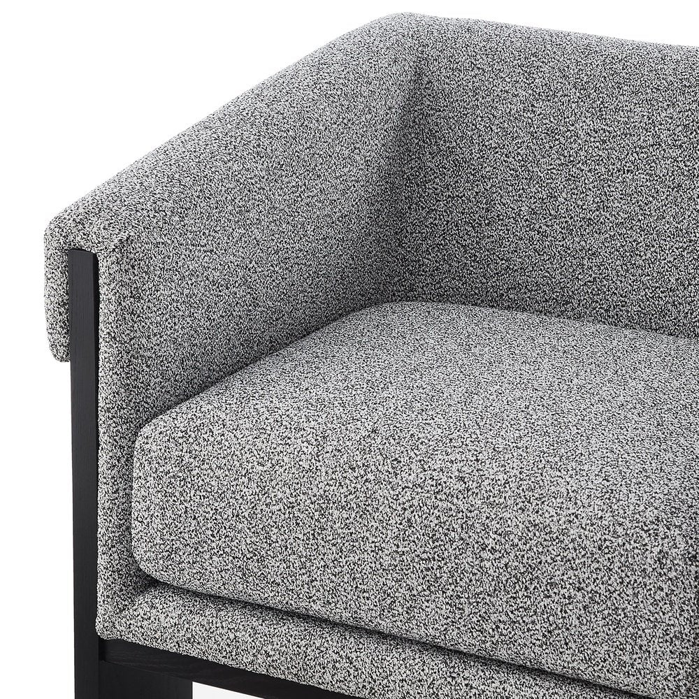 Liang and Eimil Maplin Occasional Chair - Speckle Grey & Matt Black LiangAndEimil 6