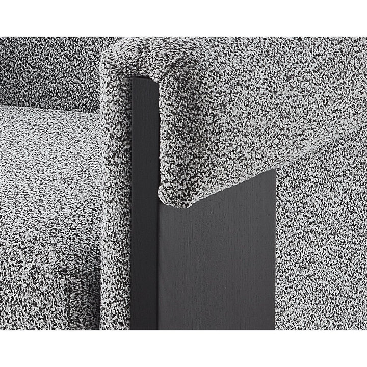 Liang and Eimil Maplin Occasional Chair - Speckle Grey & Matt Black LiangAndEimil 7