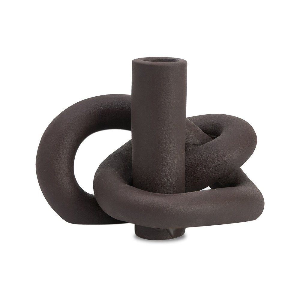 Medusa Candle Stick Holder - Earth Brown LiangAndEimil 1