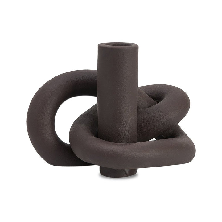Medusa Candle Stick Holder - Earth Brown LiangAndEimil 1