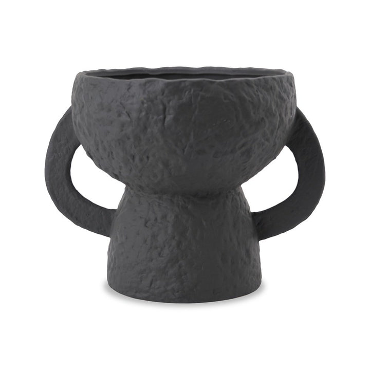 Liang and Eimil Mavros Ceramic Vase - Black LiangAndEimil 1