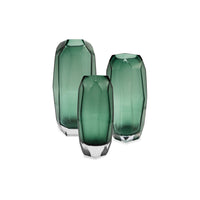 Liang & Eimil Emerald Glass Vase Green