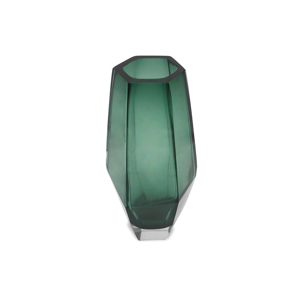 Liang & Eimil Wiley Glass Vase Green