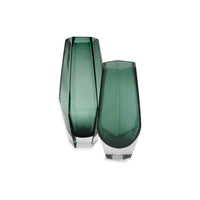 Liang & Eimil Wiley Glass Vase Green