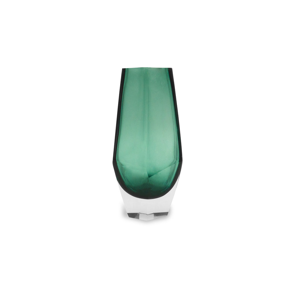 Liang & Eimil Wiley Glass Vase Green