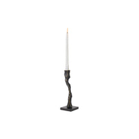 Liang & Eimil Storm Candlestick - Black Marble & Resin