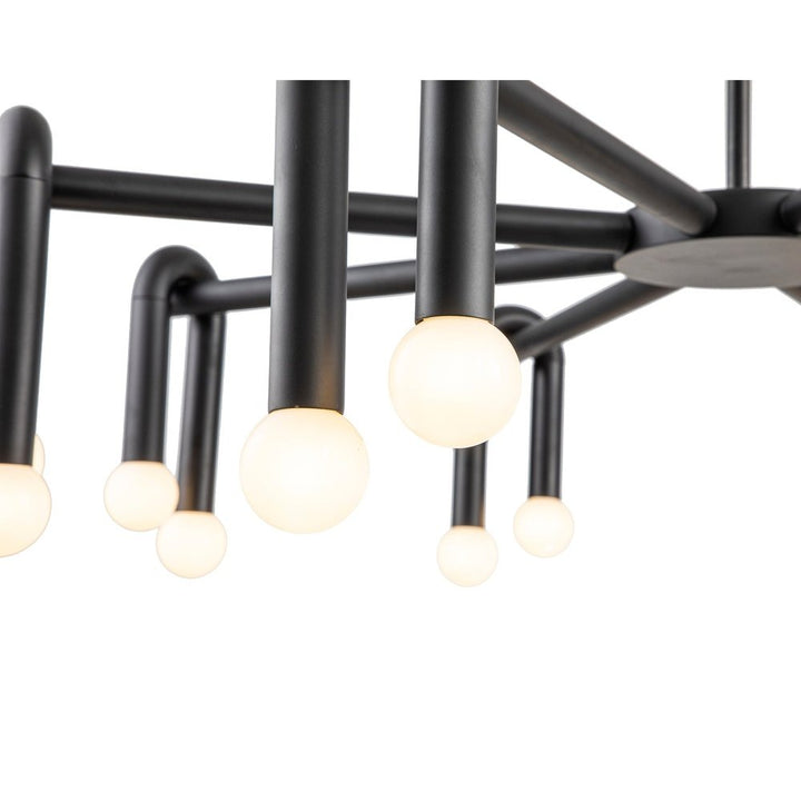 Melt 2 Pendant Lamp - Matt Black LiangAndEimil 5