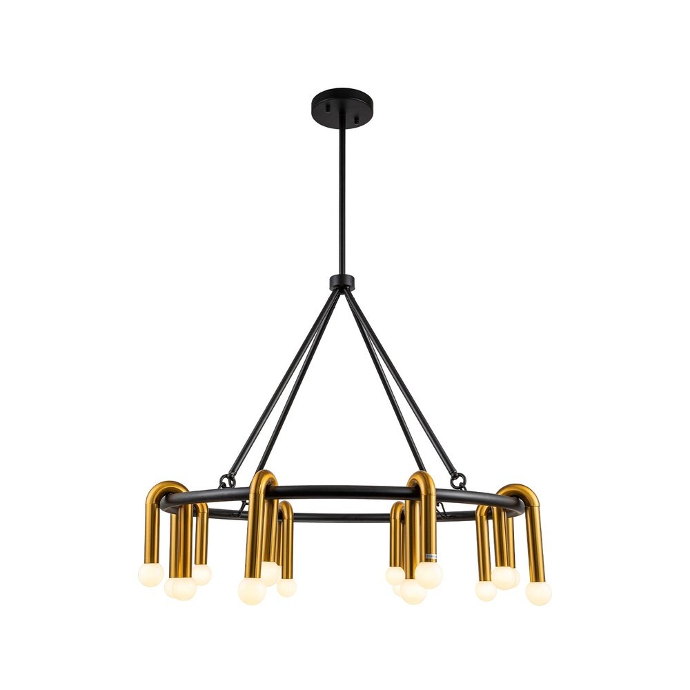 Melt 1 Pendant Lamp - Brushed Brass LiangAndEimil 2