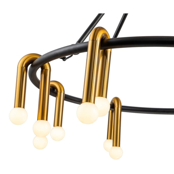 Melt 1 Pendant Lamp - Brushed Brass LiangAndEimil 4