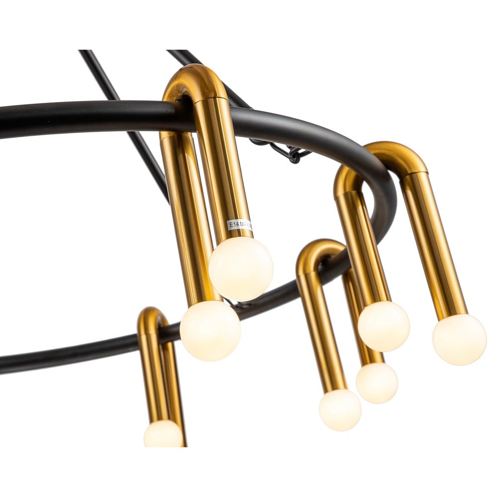 Melt 1 Pendant Lamp - Brushed Brass LiangAndEimil 5