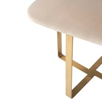 Liang & Eimil Tatel Stool Gainsborough Limestone Velvet