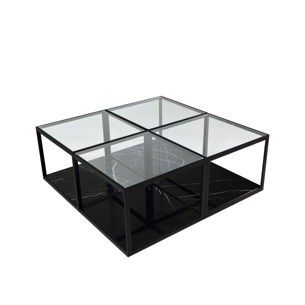 Liang & Eimil Tamon Coffee Table Black Marble (Set of Two)