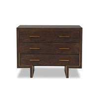 Liang & Eimil Tigur Chest of Drawers Dark Brown Ash