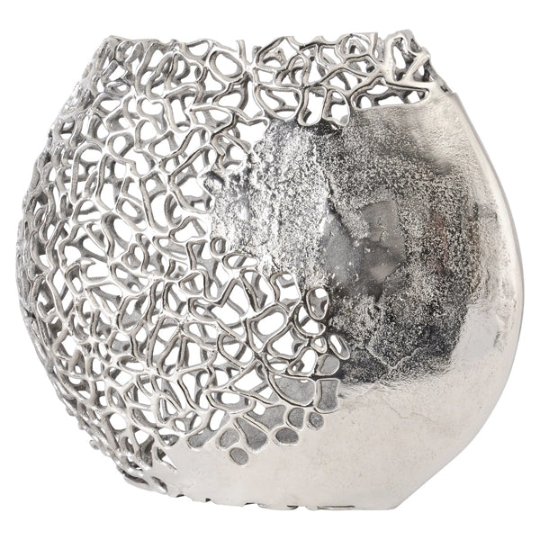 Libra Midnight Mayfair Collection - Apo Coral Ellipse Aluminium Vase