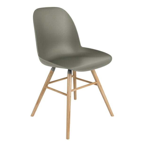  Zuiver-Zuiver Set of 2 Albert Kuip Dining Chairs Green-Green 93 