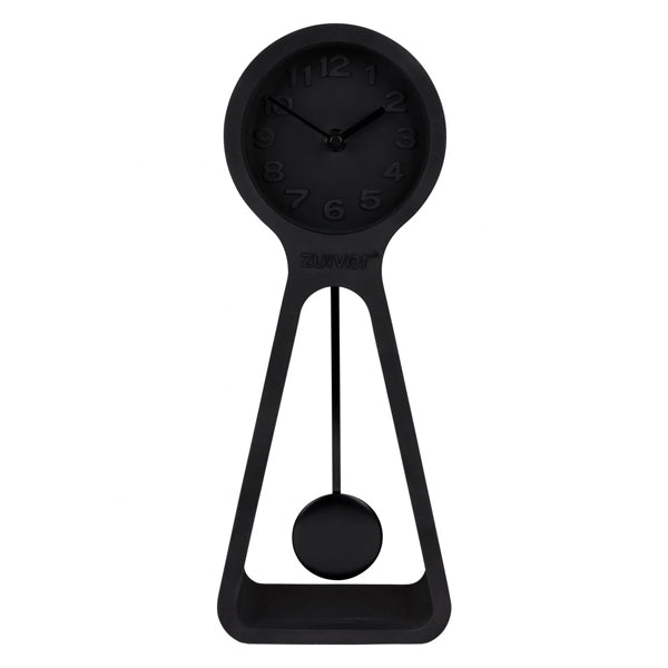Zuiver Pendulum Clock Time All Black