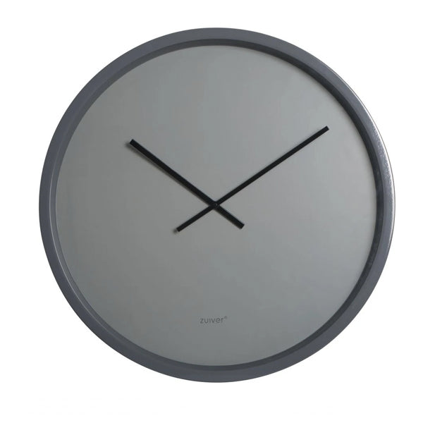  Zuiver-Zuiver Bandit Clock Time Grey/Black-Black 25 