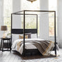 Gallery Interiors Boho Boutique 4 Poster Super King Bed